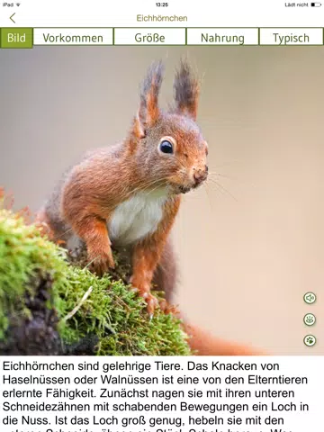 Tangkapan layar Tierspuren bestimmen – entdecken Sie die 100 wichtigsten heimischen Tierarten an ihren Spuren iPad