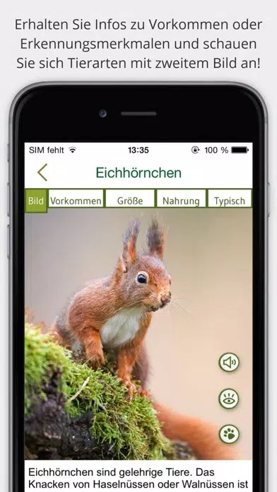 Tangkapan layar Tierspuren bestimmen – entdecken Sie die 100 wichtigsten heimischen Tierarten an ihren Spuren