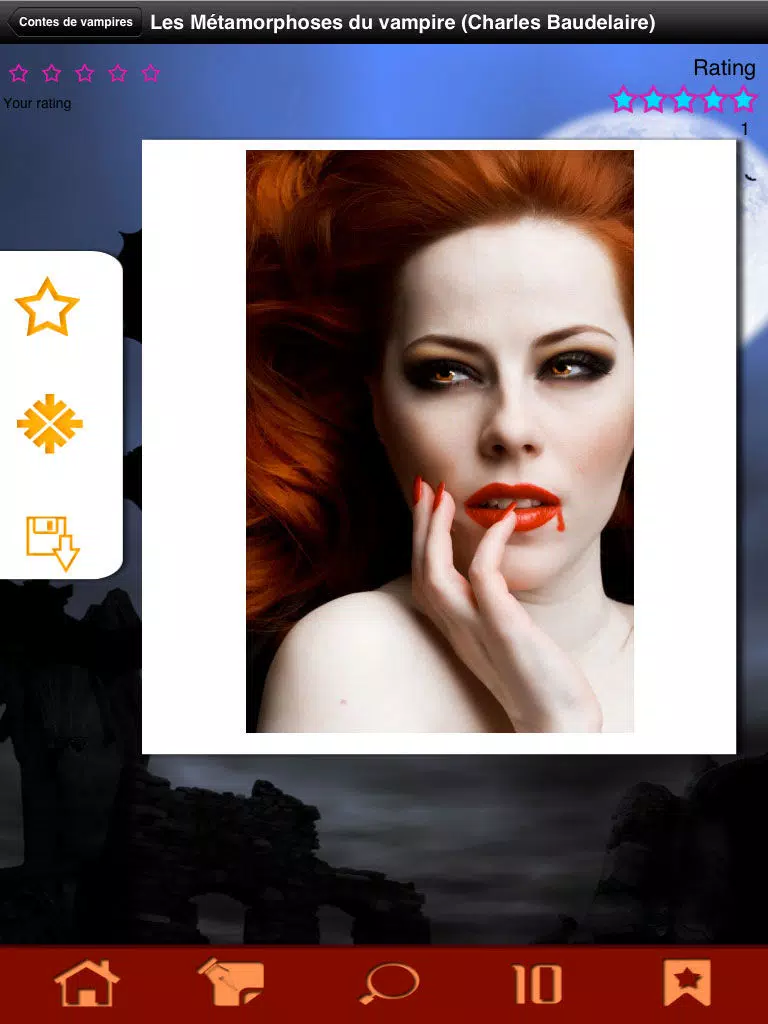 Contes de vampires - Histoires frissons! iPad Screenshots