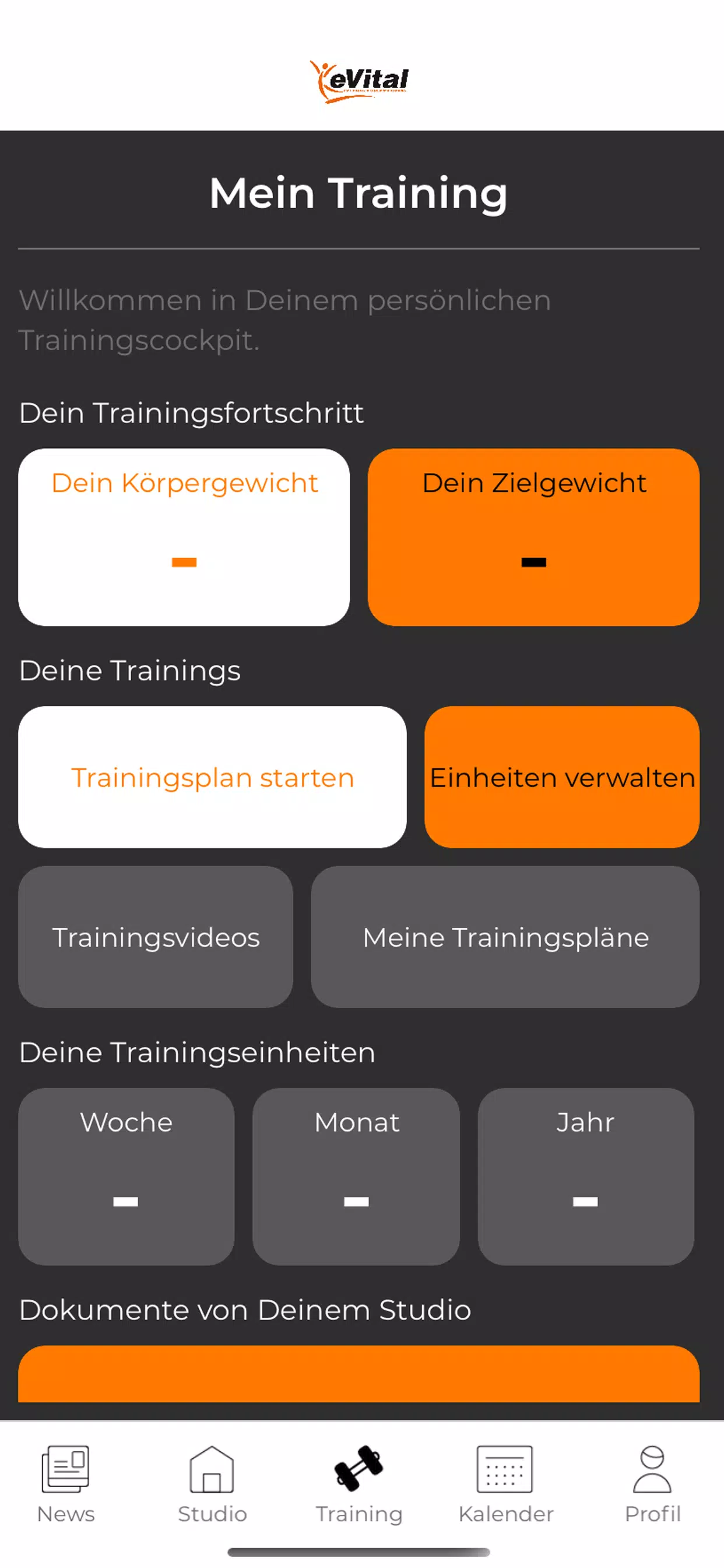 eVital Screenshots