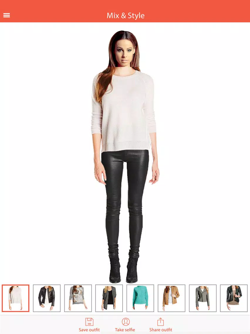 Mix & Style – Dressing Room and Virtual Closet App iPad Screenshots
