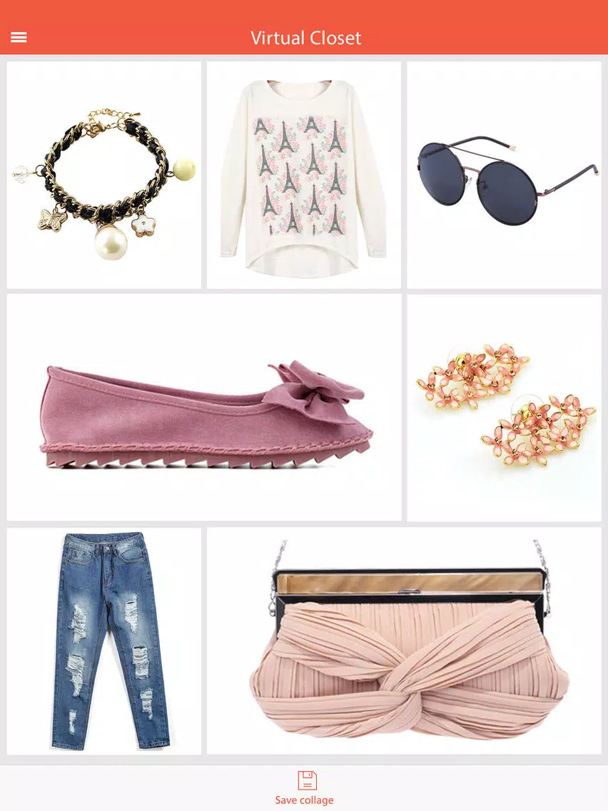 Mix & Style – Dressing Room and Virtual Closet App iPad Screenshots