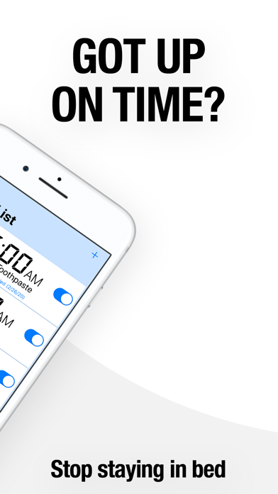 Barcode Alarm Clock Screenshots