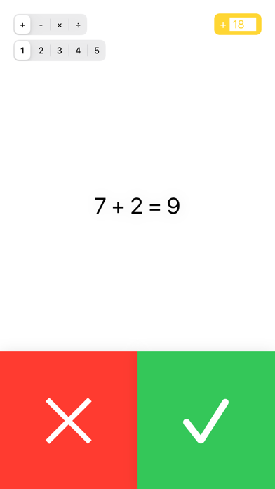 Math Intuition Trainer Screenshots