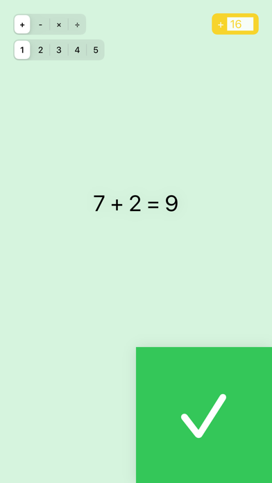 Math Intuition Trainer Screenshots
