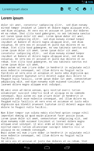 Office Documents Viewer Screenshots