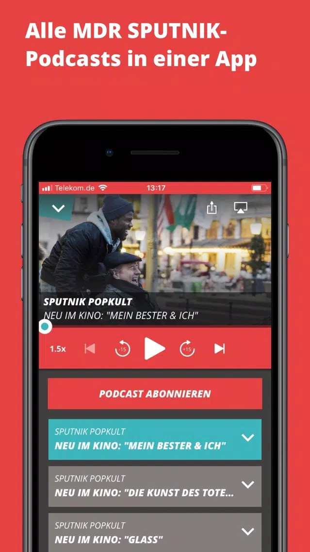 Tangkapan layar MDR SPUTNIK – Dein Radio