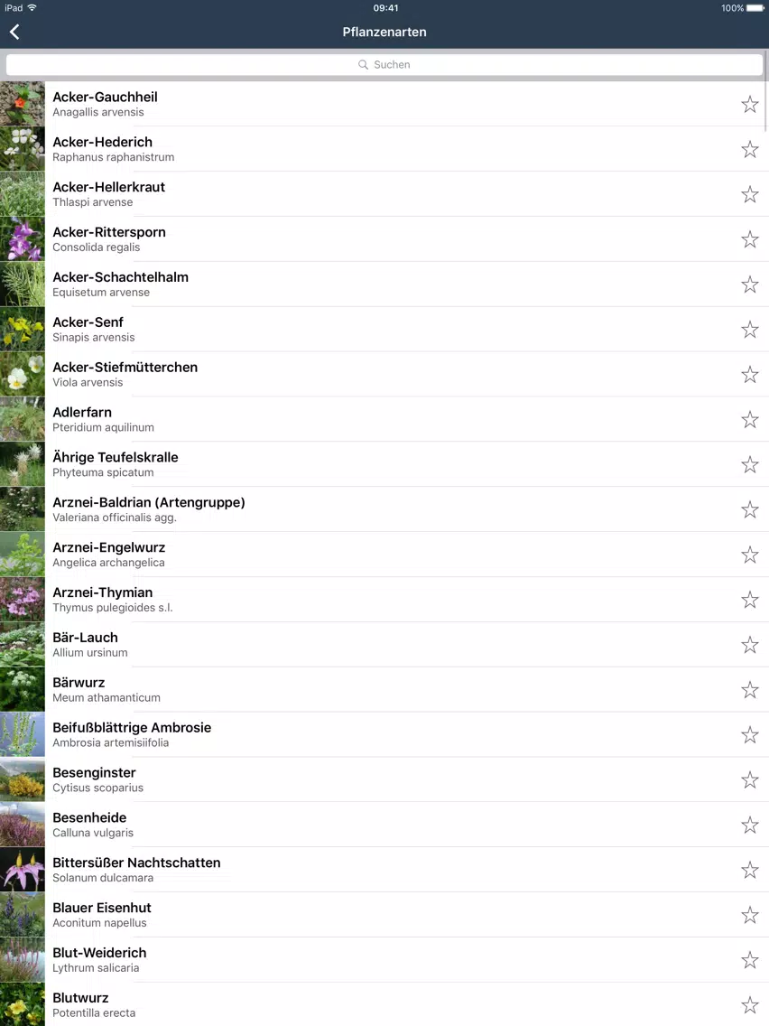 Wildpflanzen zum Genießen iPad Screenshots