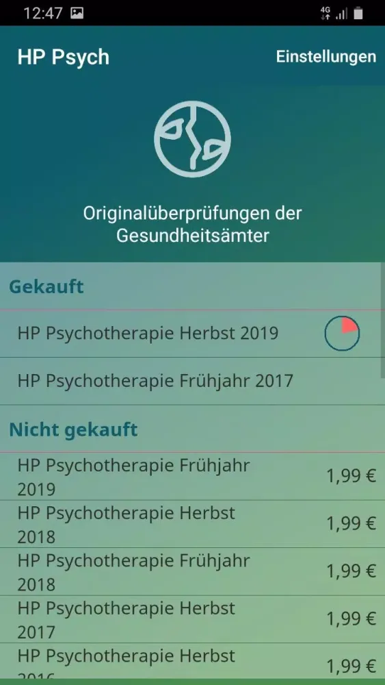 Heilpraktiker für Psychotherap Screenshots