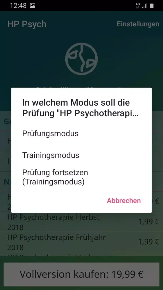 Heilpraktiker für Psychotherap Screenshots
