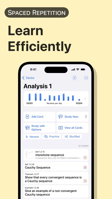 Flashtex: Learn Flashcards স্ক্রিনশট
