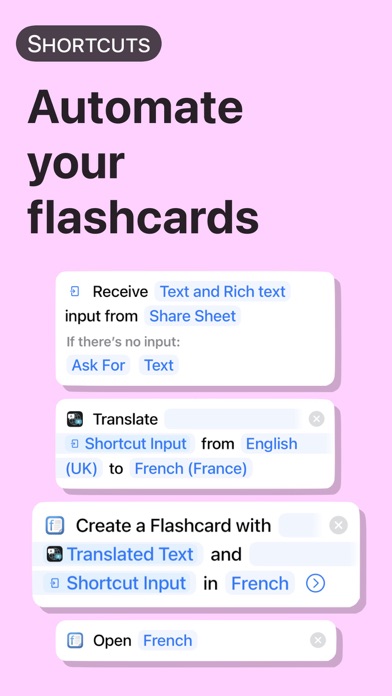 Flashtex: Learn Flashcards স্ক্রিনশট