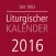 Liturgischer Kalender 2016