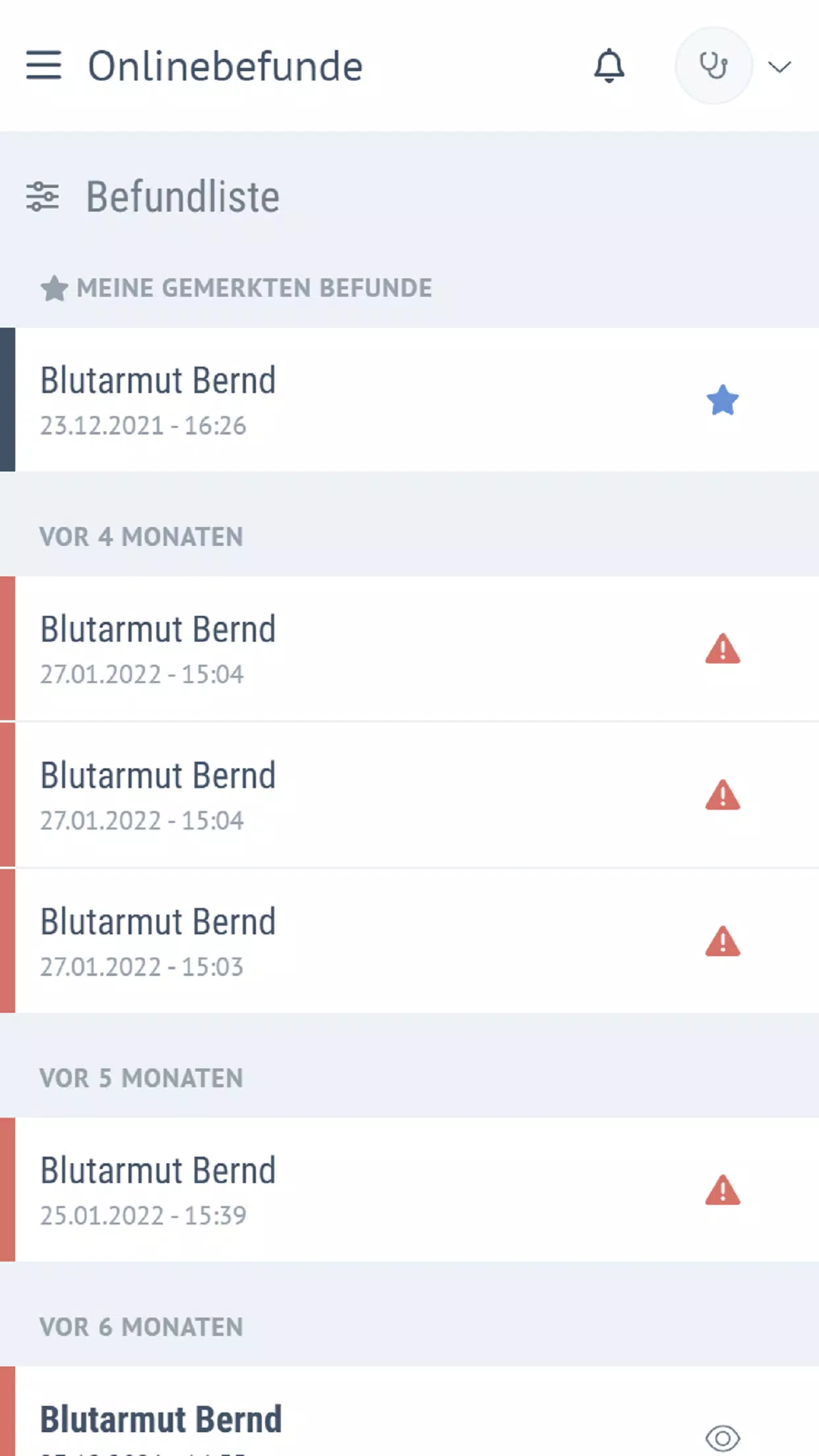 Diagnosticum Screenshots