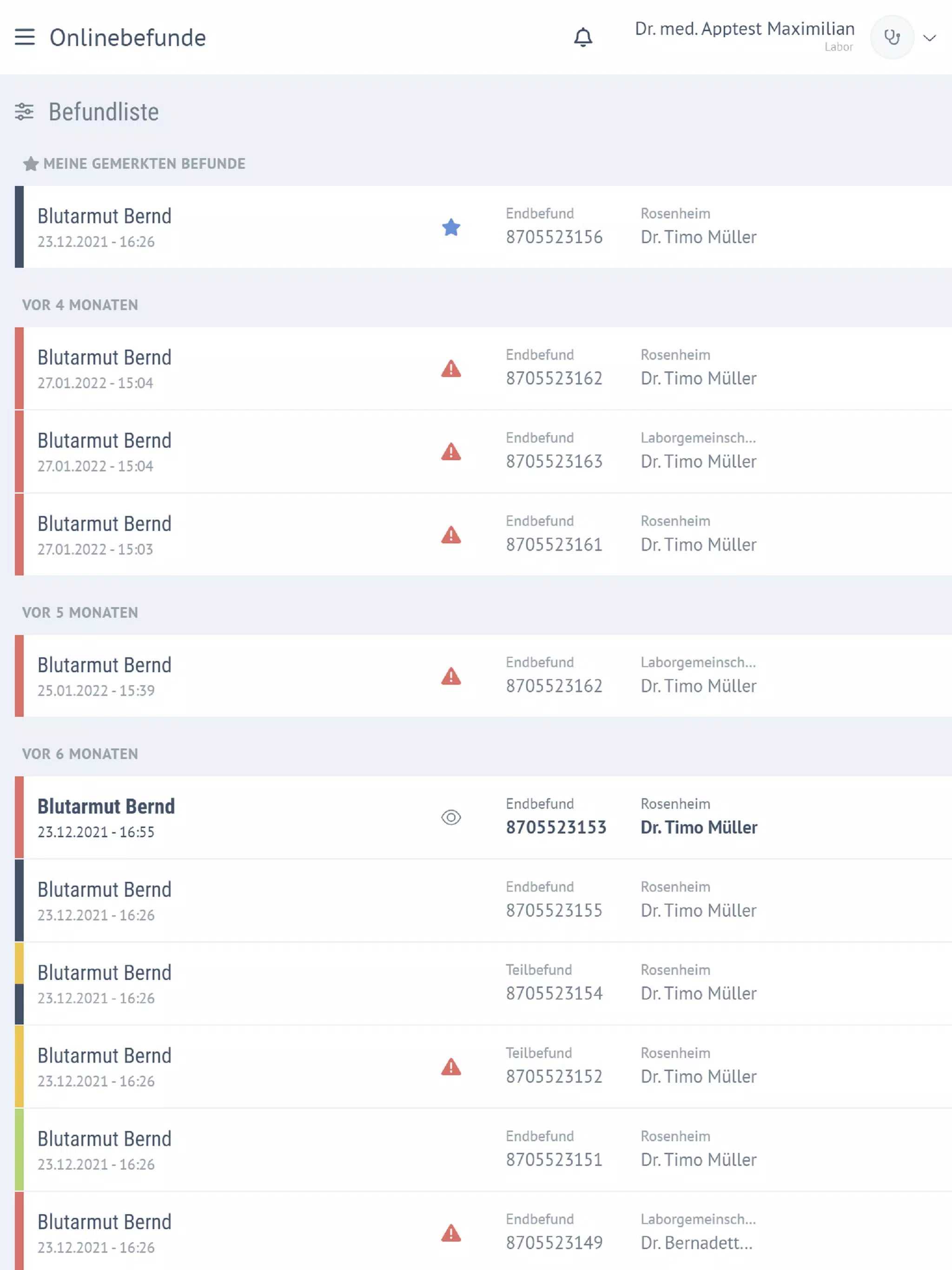 Diagnosticum Screenshots
