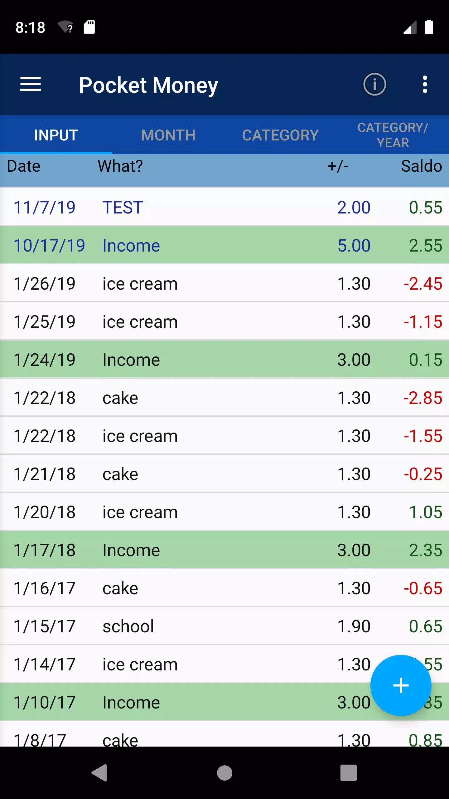 Pocket Money Screenshots
