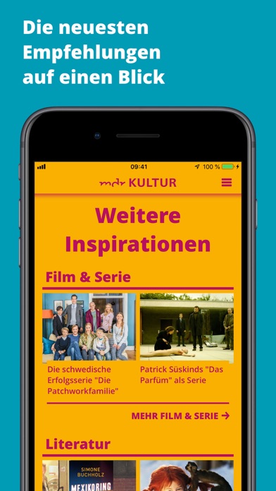 MDR KULTUR – Die App Ekran Görüntüleri