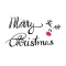 Handlettering X-Mas Sticker