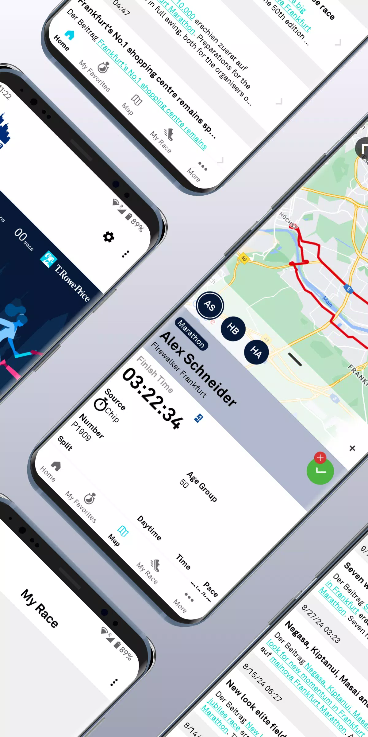 Mainova Frankfurt Marathon Screenshots