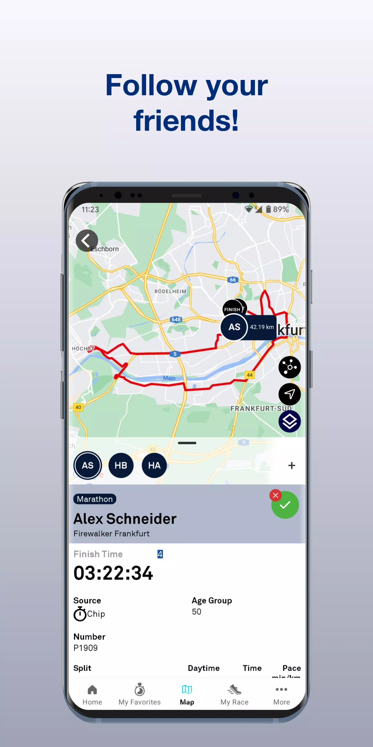 Mainova Frankfurt Marathon Screenshots