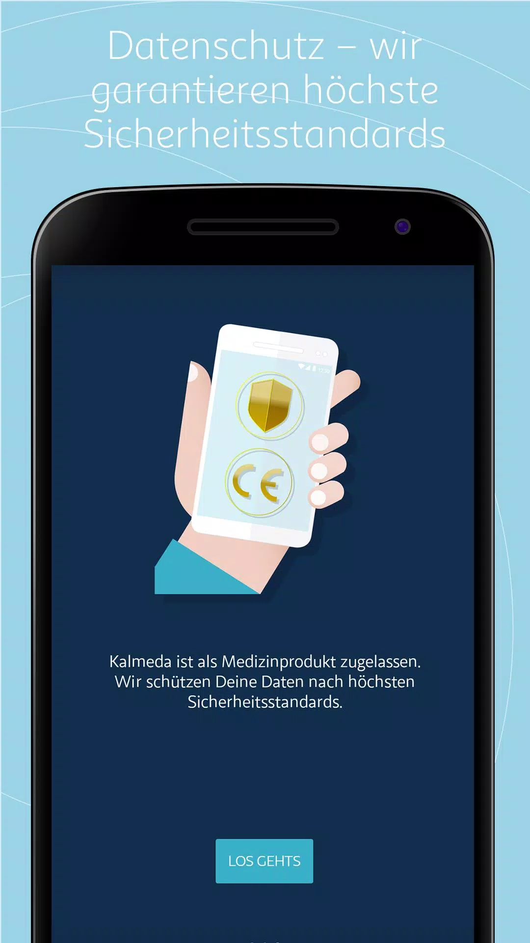 Kalmeda Tinnitus-App Screenshots