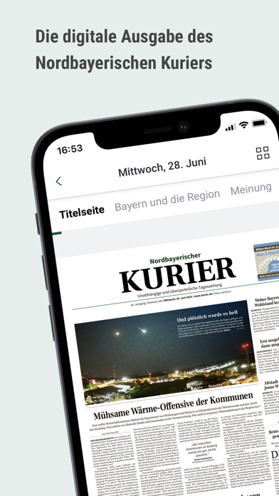 Kurier E-Paper Screenshots
