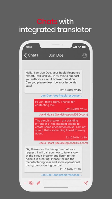 Rapid Response Assist Screenshots
