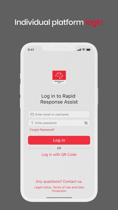 Rapid Response Assist Screenshots
