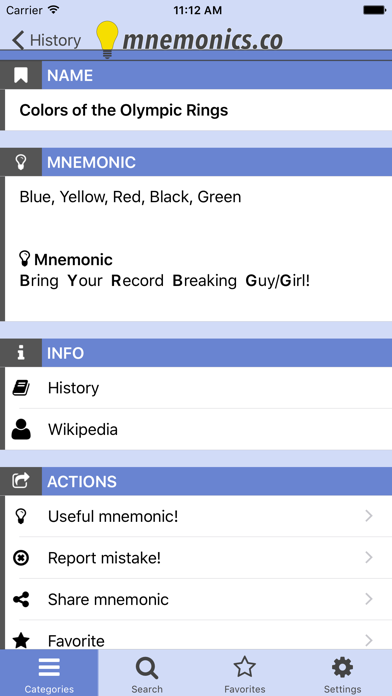 mnemonics.co - Memorize it! Screenshots