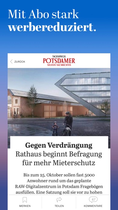 Potsdamer Neueste Nachrichten Screenshots