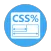 CSS Percent Calculator
