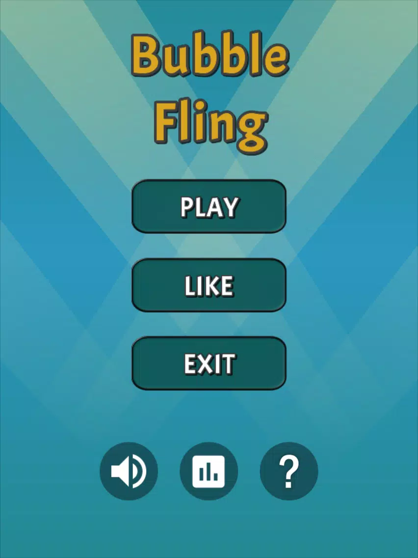 Tangkapan layar Bubble Fling iPad 