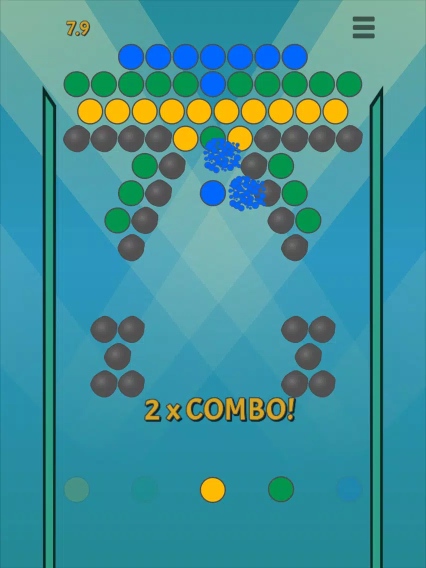 Tangkapan layar Bubble Fling iPad 