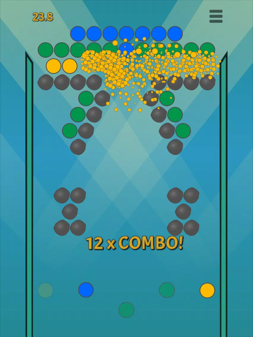 Tangkapan layar Bubble Fling iPad 