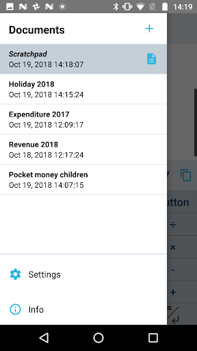 CalcTape Calculator with Tape Screenshots
