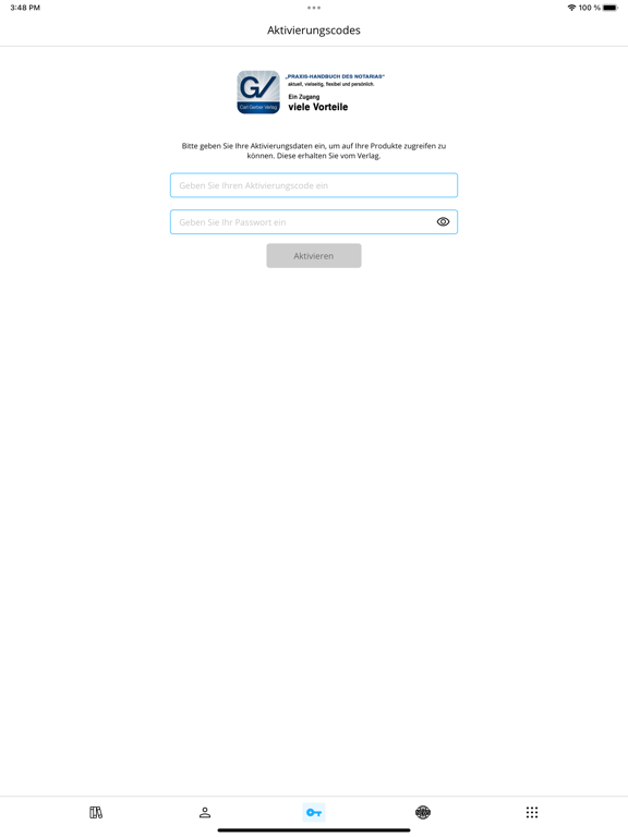 Praxishandbuch des Notariats iPad Screenshots
