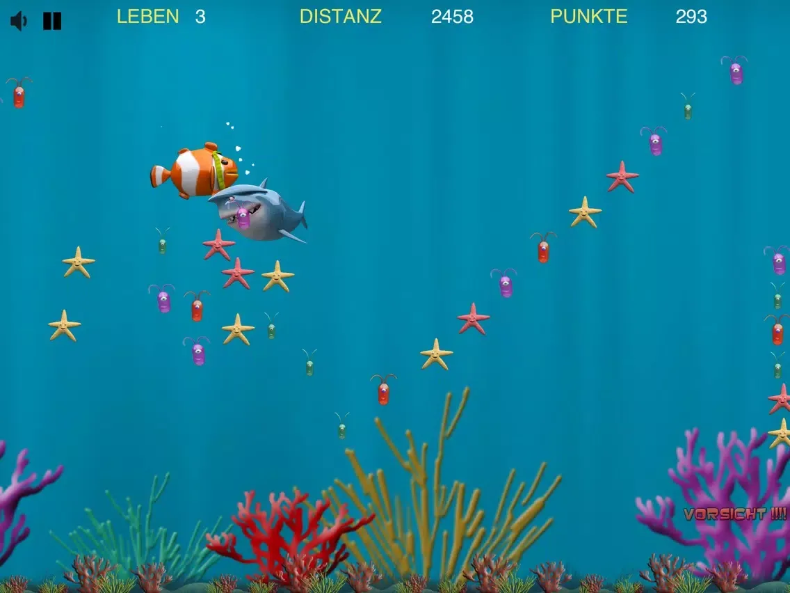 Fritz der Fisch - kostenlos iPad  Screenshots