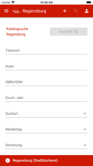 mobilOPAC YourBib Screenshots
