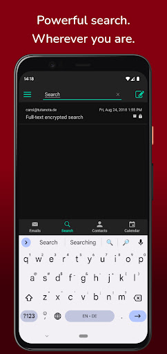 Private Encrypted Email Tuta Screenshots