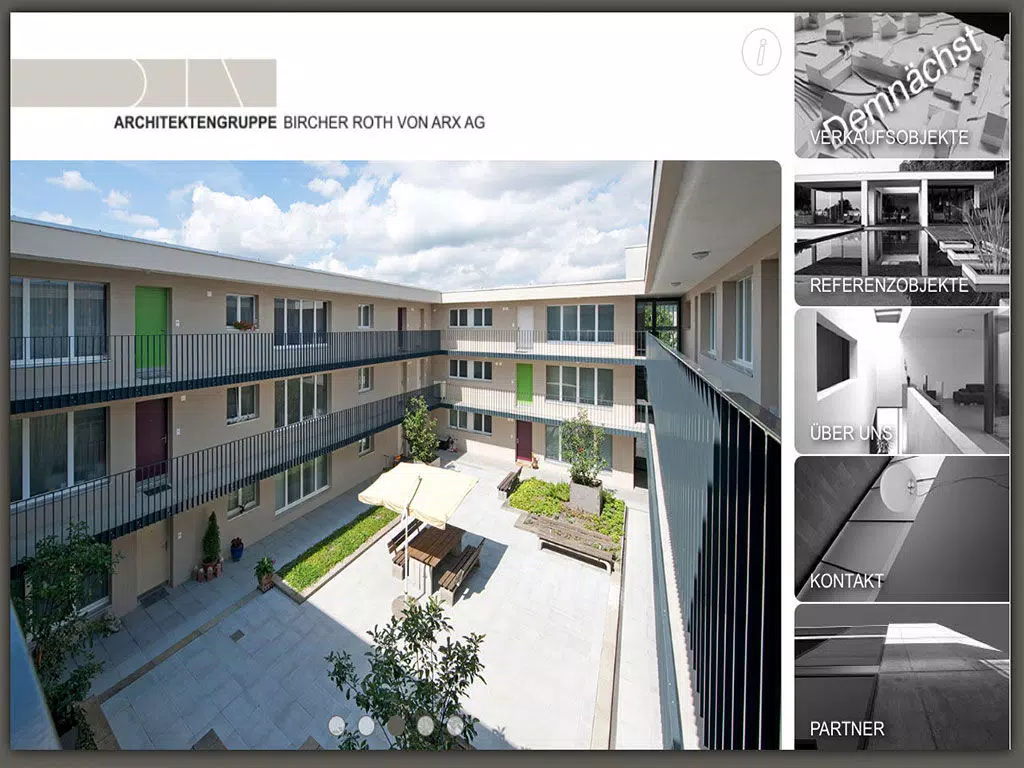 Zrzuty ekranu Architektengruppe Bircher Roth von Arx AG iPad
