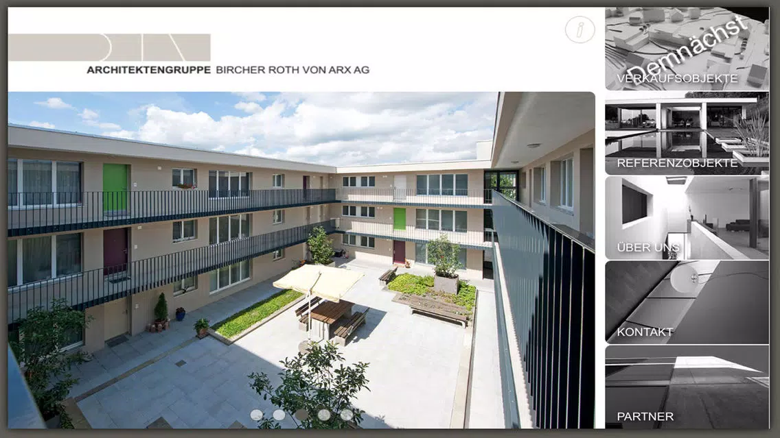 Zrzuty ekranu Architektengruppe Bircher Roth von Arx AG