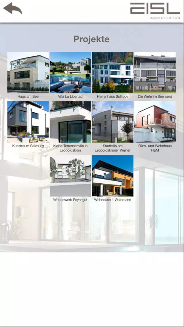 Eisl Architektur Screenshots