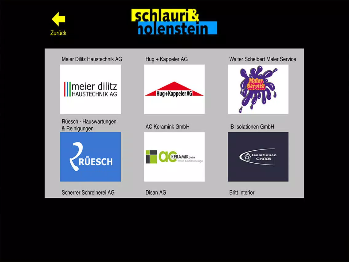 تصاویر Schlauri & Holenstein AG aus Wi iPad