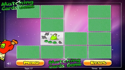 The Matching Cards Game Screenshots