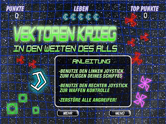 Der Vektoren Krieg iPad Screenshots