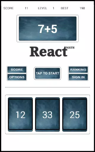 Math React Screenshots