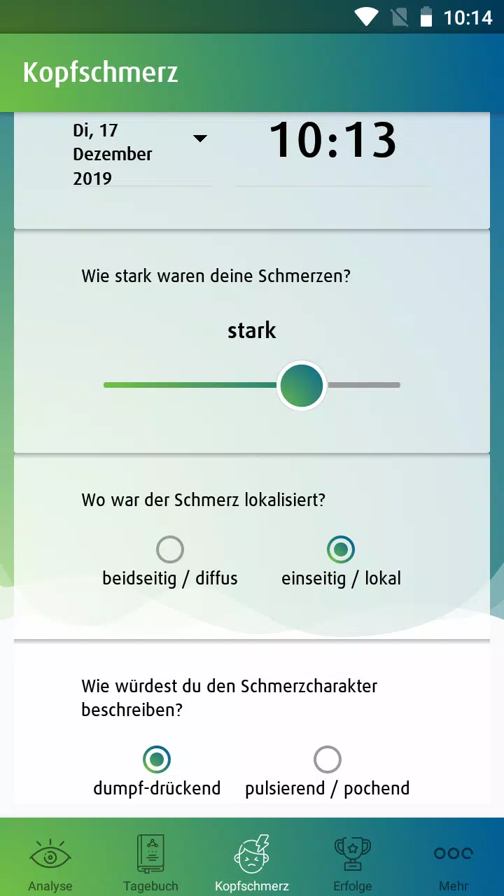 Kopfschmerzwissen Screenshots