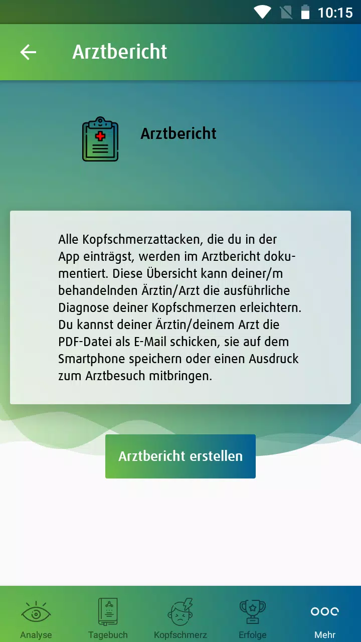 Kopfschmerzwissen Screenshots