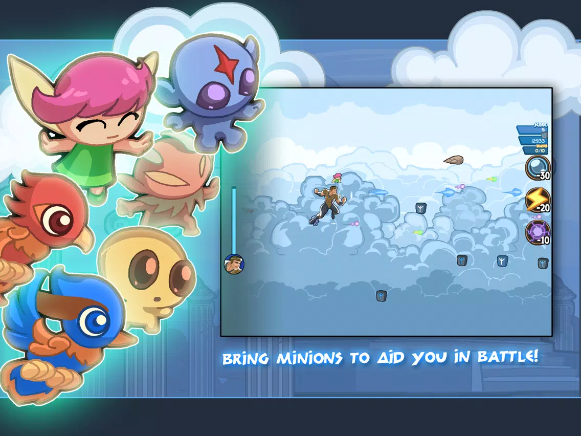 Thunder Lords Olympus: Avengers of Justice iPad 应用截图