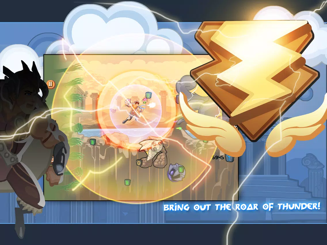 Thunder Lords Olympus: Avengers of Justice iPad 应用截图